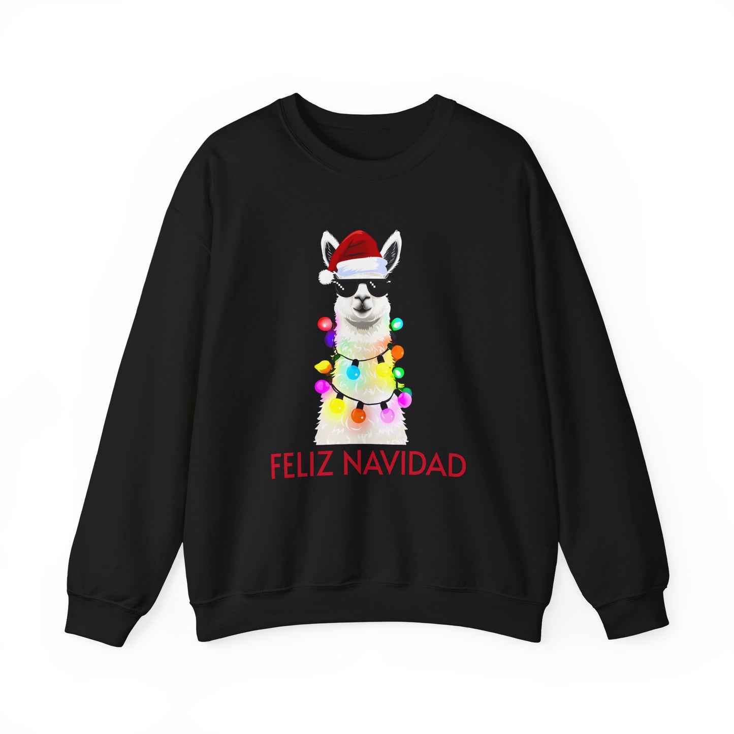 Llama Feliz Navidad - Sweatshirt