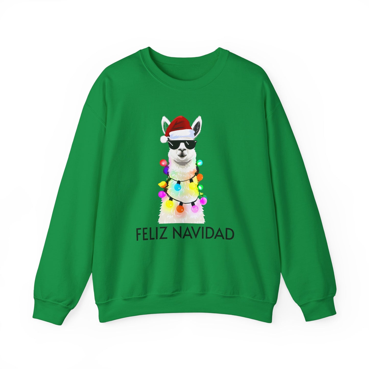 Llama Feliz Navidad - Sweatshirt