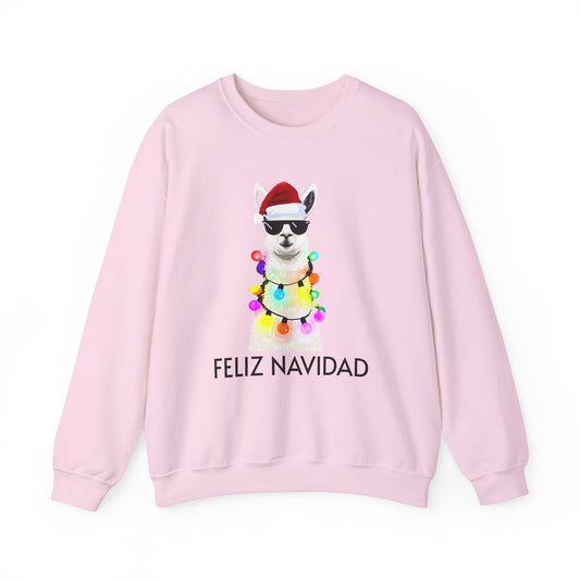 Llama Feliz Navidad - Sweatshirt