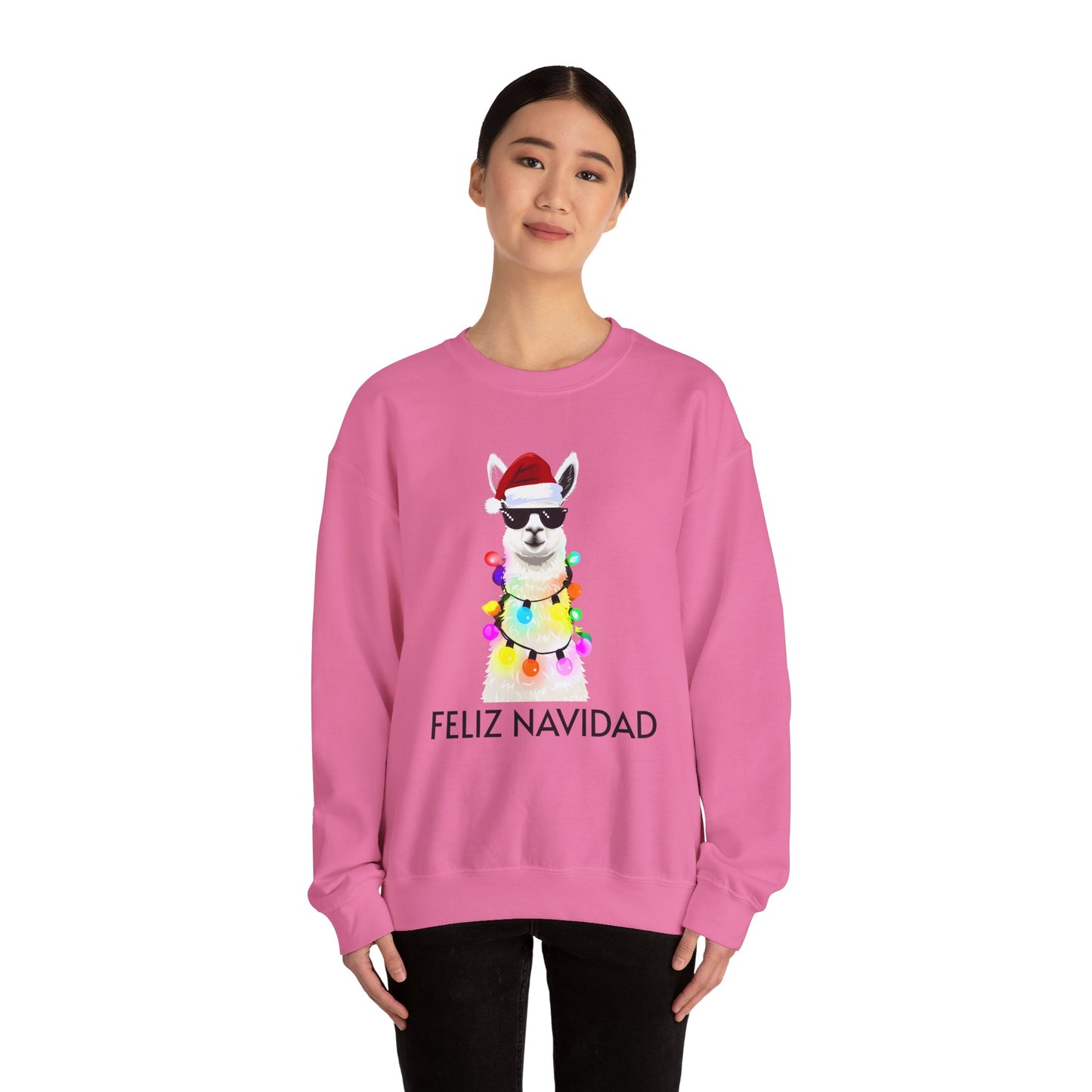 Llama Feliz Navidad - Sweatshirt