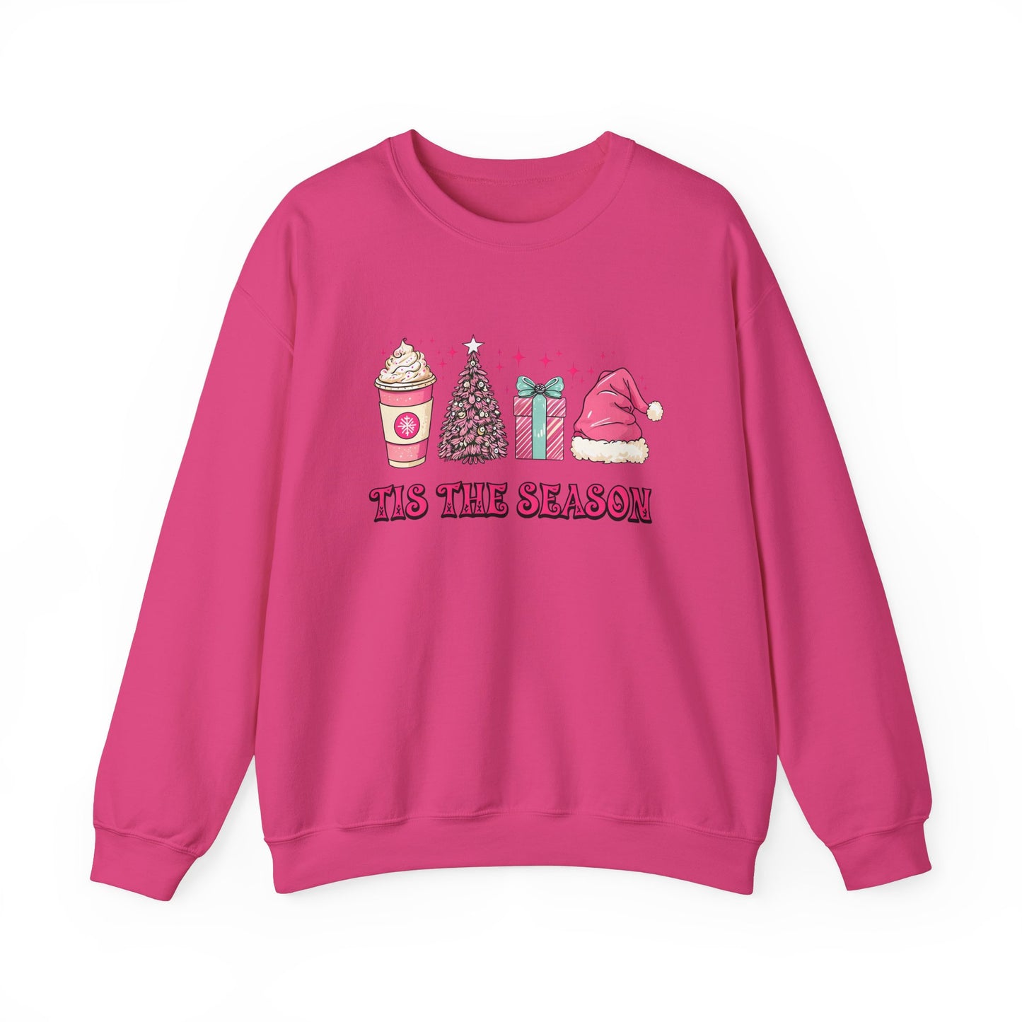 Tis The Season Crewneck Sweatshirt - Cozy Holiday Sweatshirt for Festive Celebrations