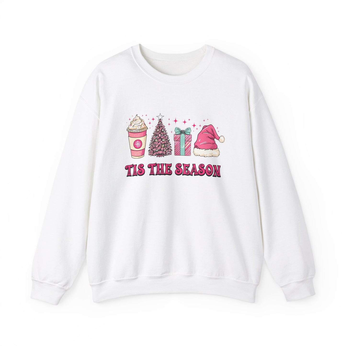 Tis The Season Crewneck Sweatshirt - Cozy Holiday Sweatshirt for Festive Celebrations