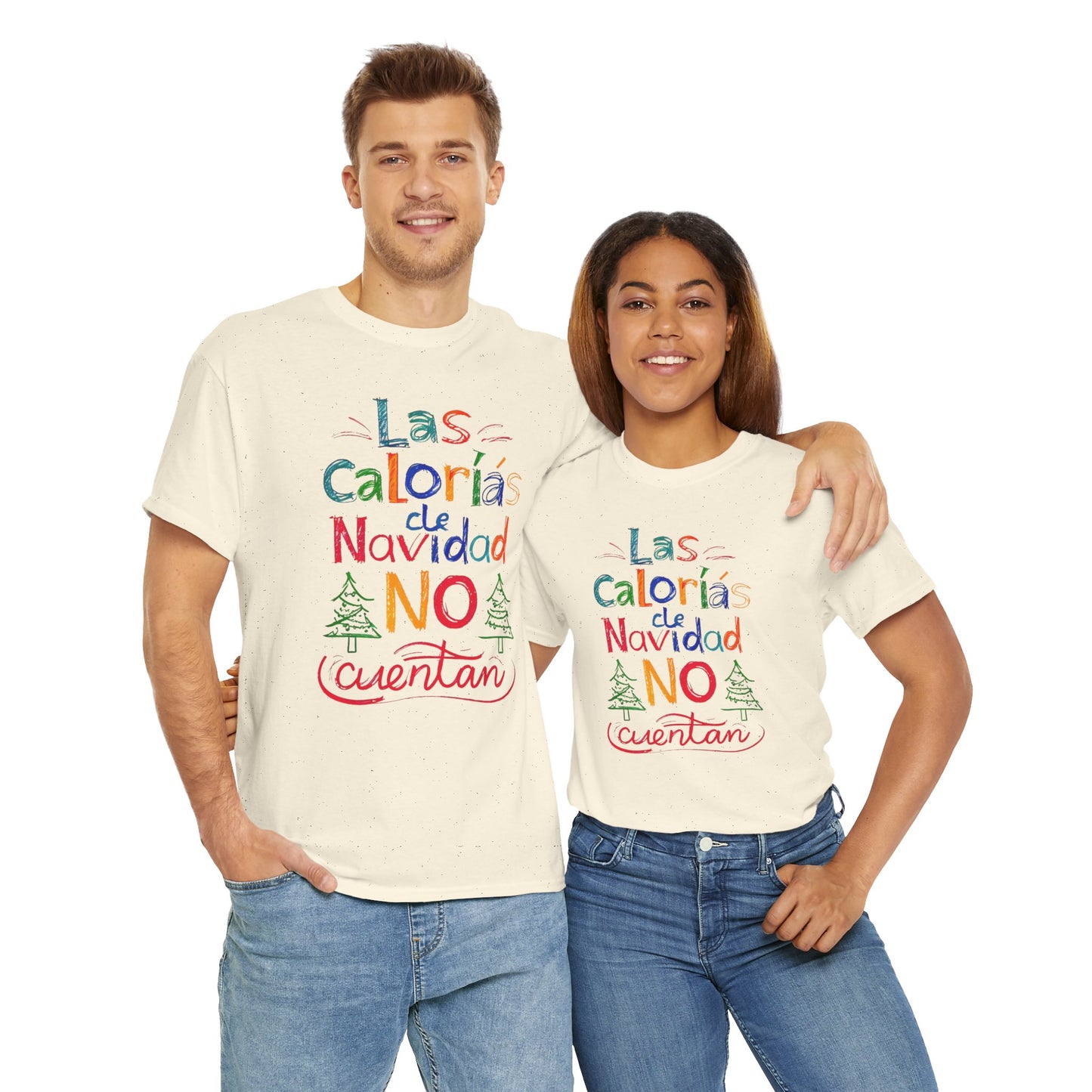 Las Calorías de Navidad NO cuentan - Tshirt