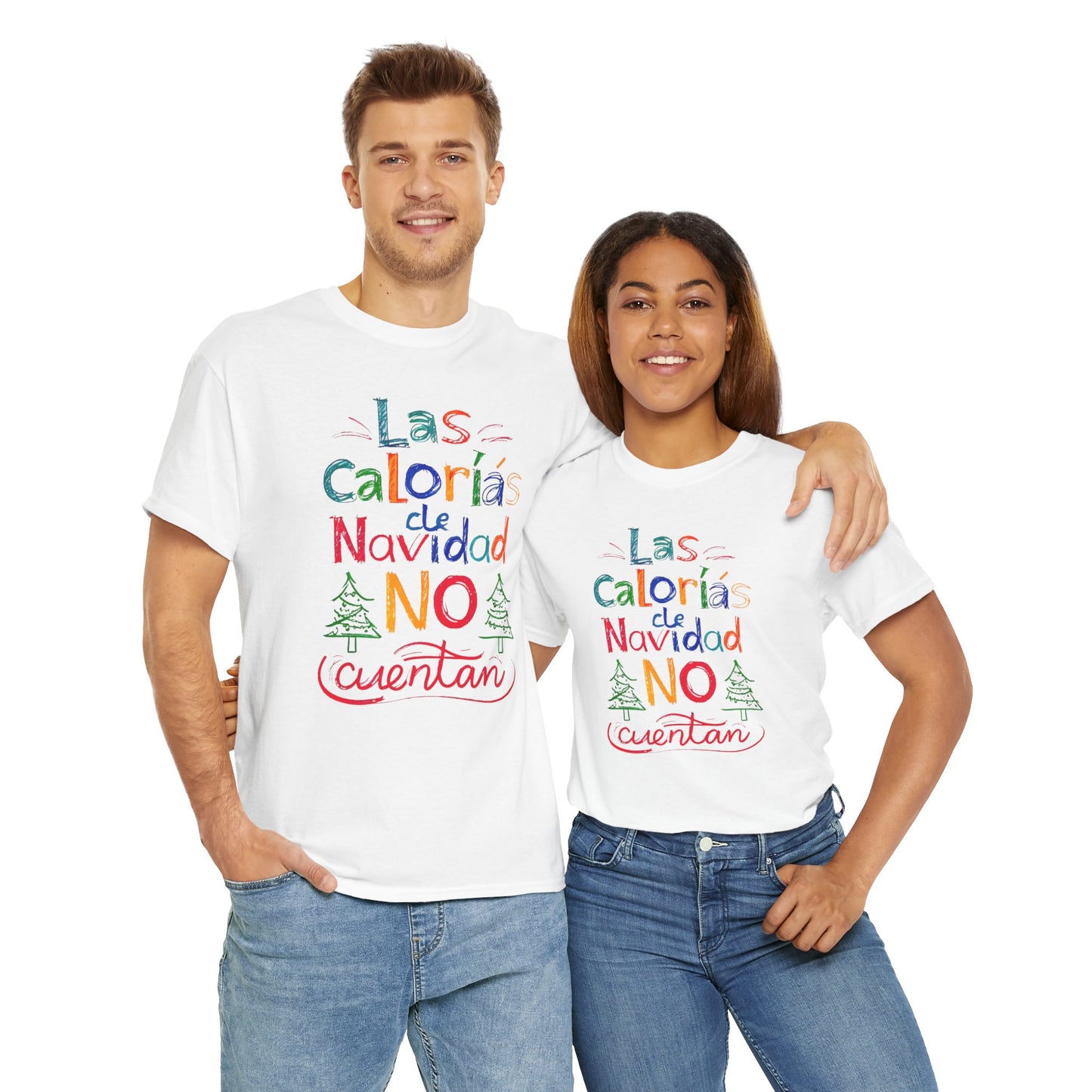 Las Calorías de Navidad NO cuentan - Tshirt