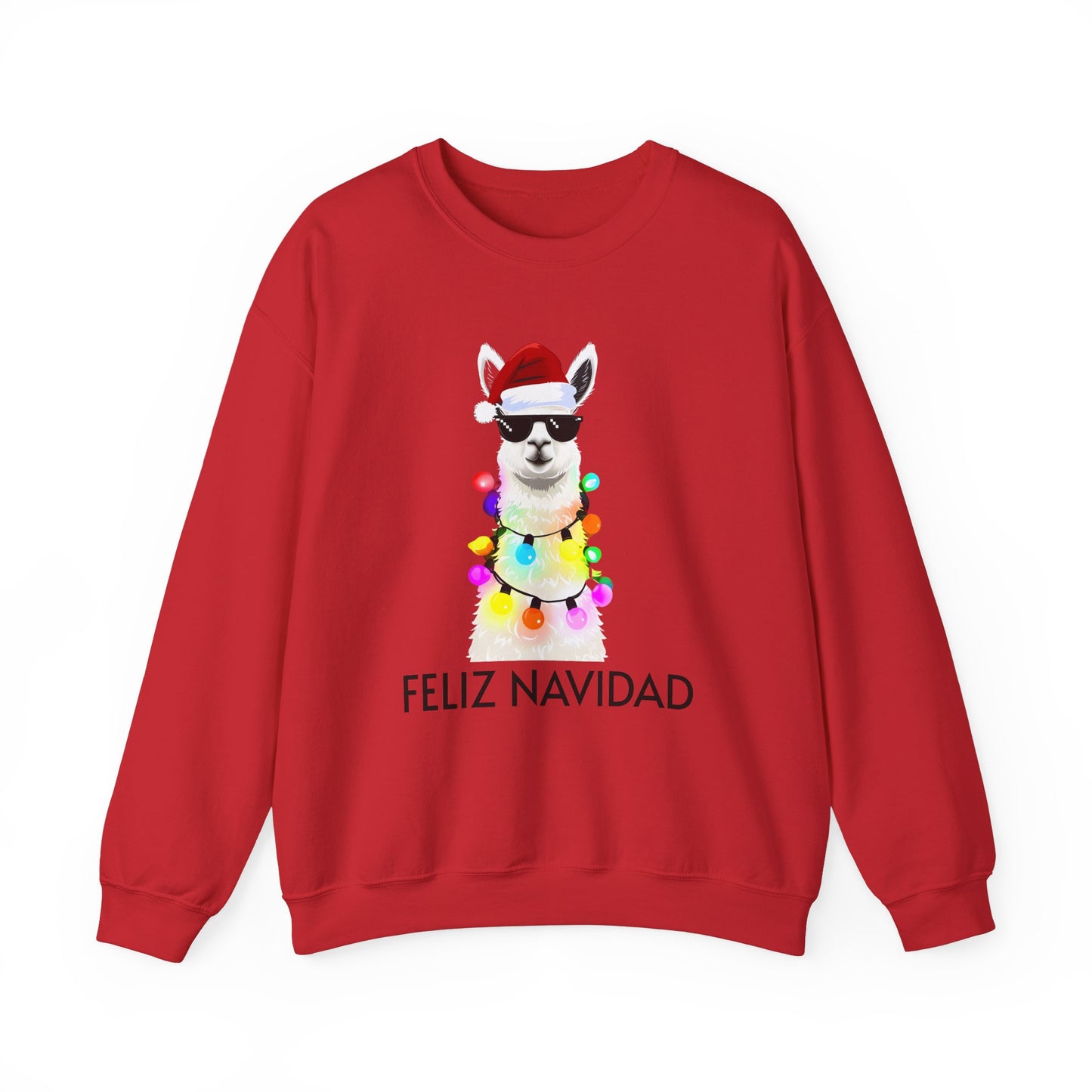 Llama Feliz Navidad - Sweatshirt