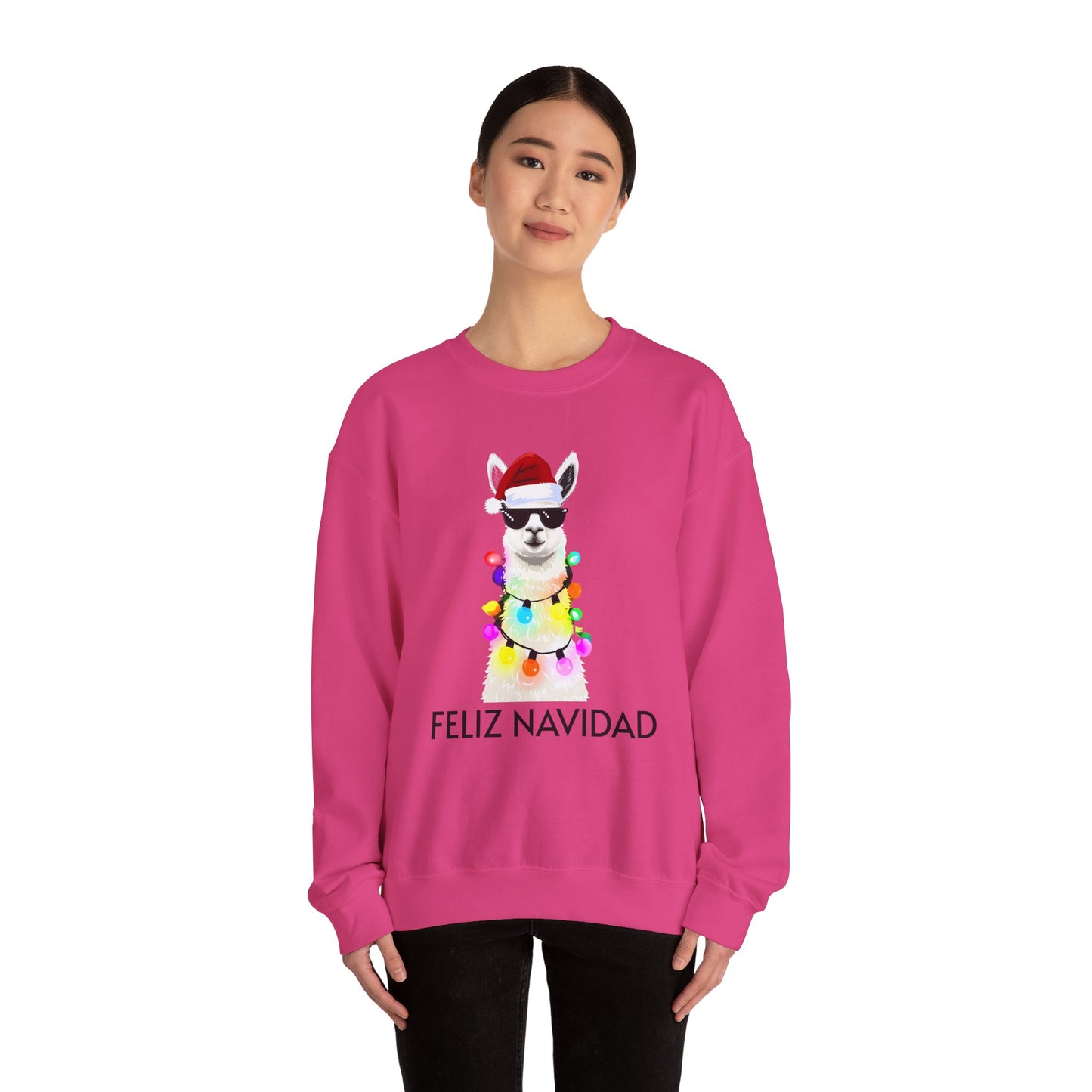 Llama Feliz Navidad - Sweatshirt