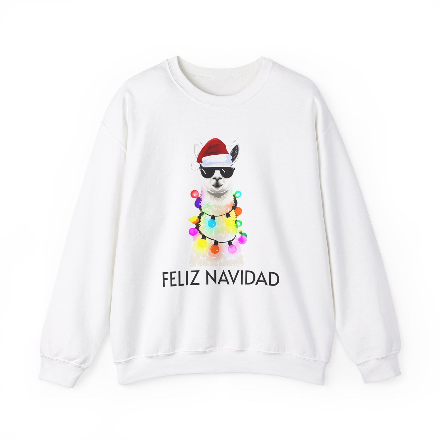 Llama Feliz Navidad - Sweatshirt