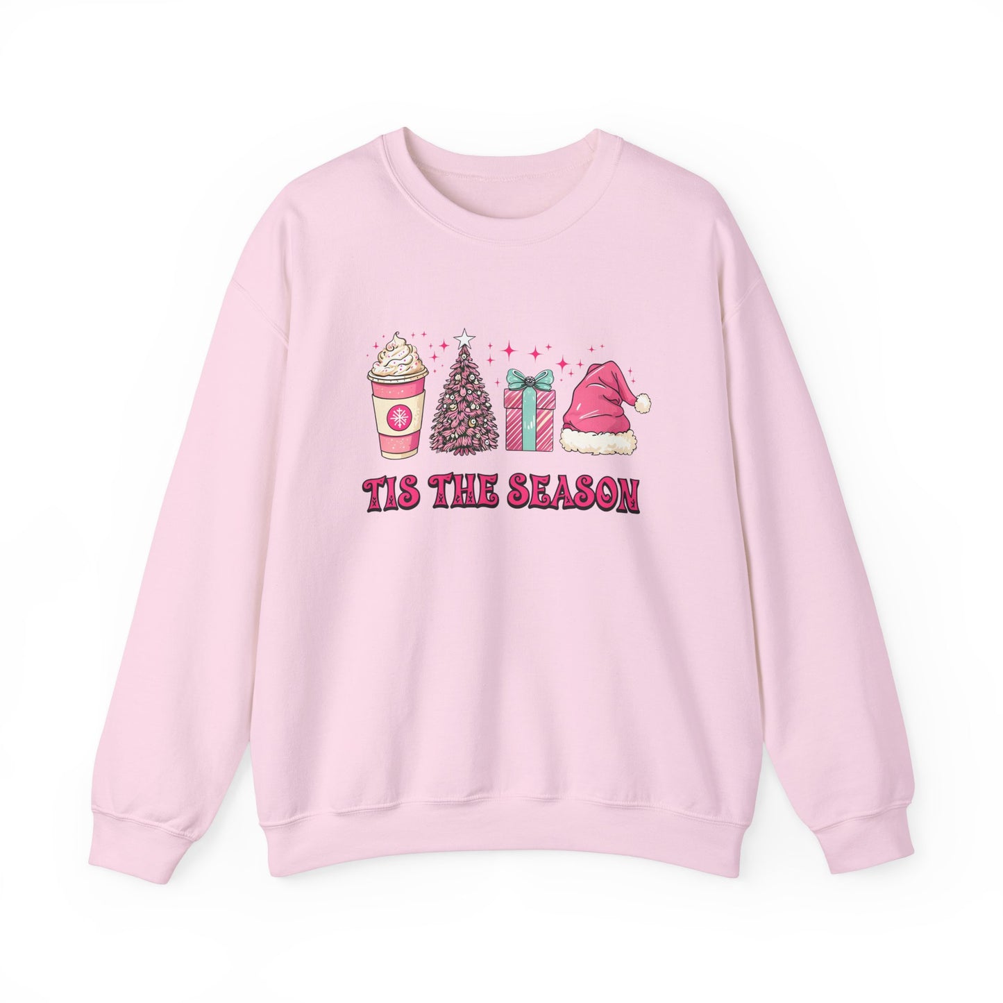 Tis The Season Crewneck Sweatshirt - Cozy Holiday Sweatshirt for Festive Celebrations