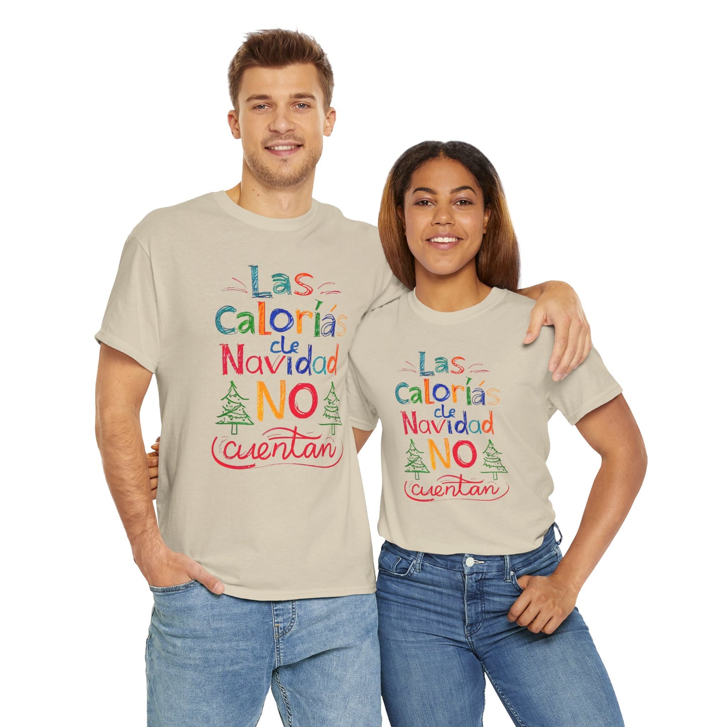 Las Calorías de Navidad NO cuentan - Tshirt